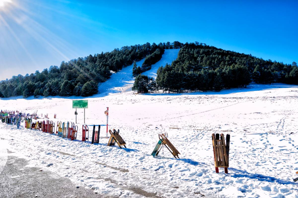 Estação de esqui de Ifrane Estação Michlifen