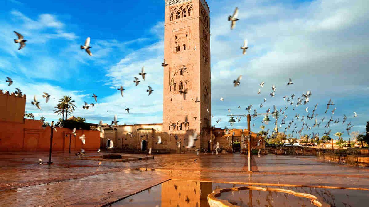 Os 10 melhores monumentos de Marrocos 2 Melhores monumentos em Marrocos: Mesquita de Koutoubia