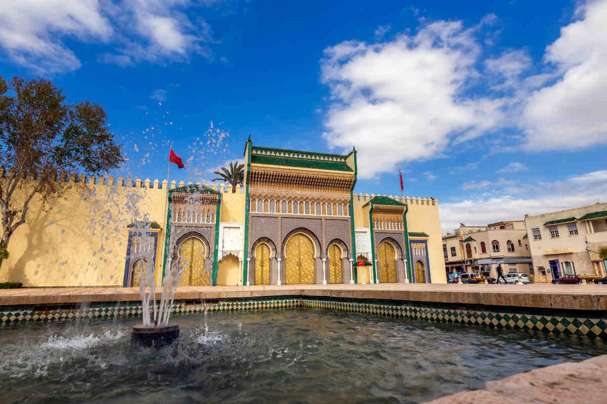 Os 10 melhores monumentos de Marrocos 4 Melhores monumentos em Marrocos: Palácio Real de Fez